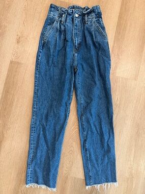 Blue Relaxed Fit Denim Jeans